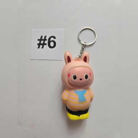 Monster Face Character Pouch/ Keychains - Picture 12 of 13